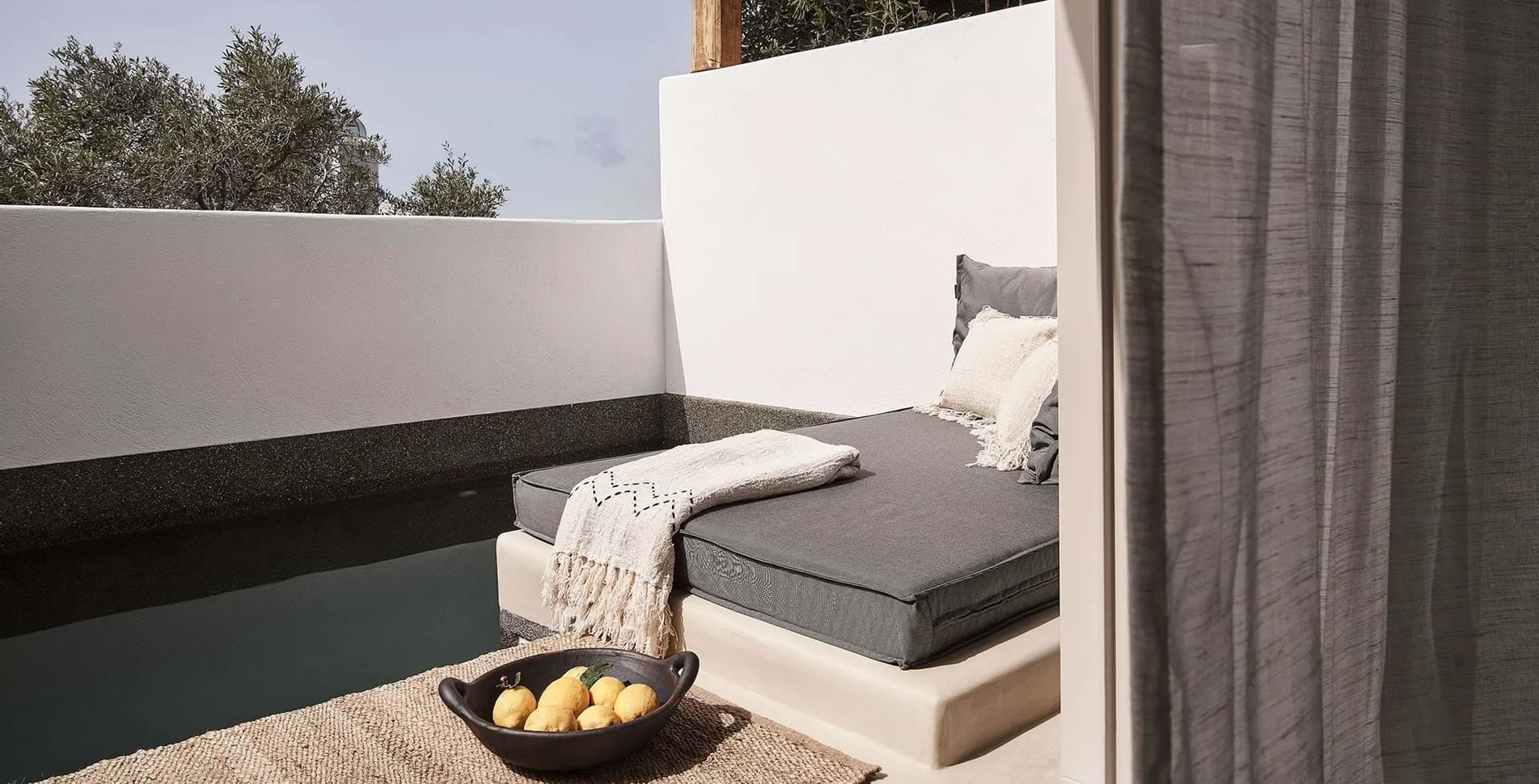 Cyclades Pool Suite with Outdoor Shower